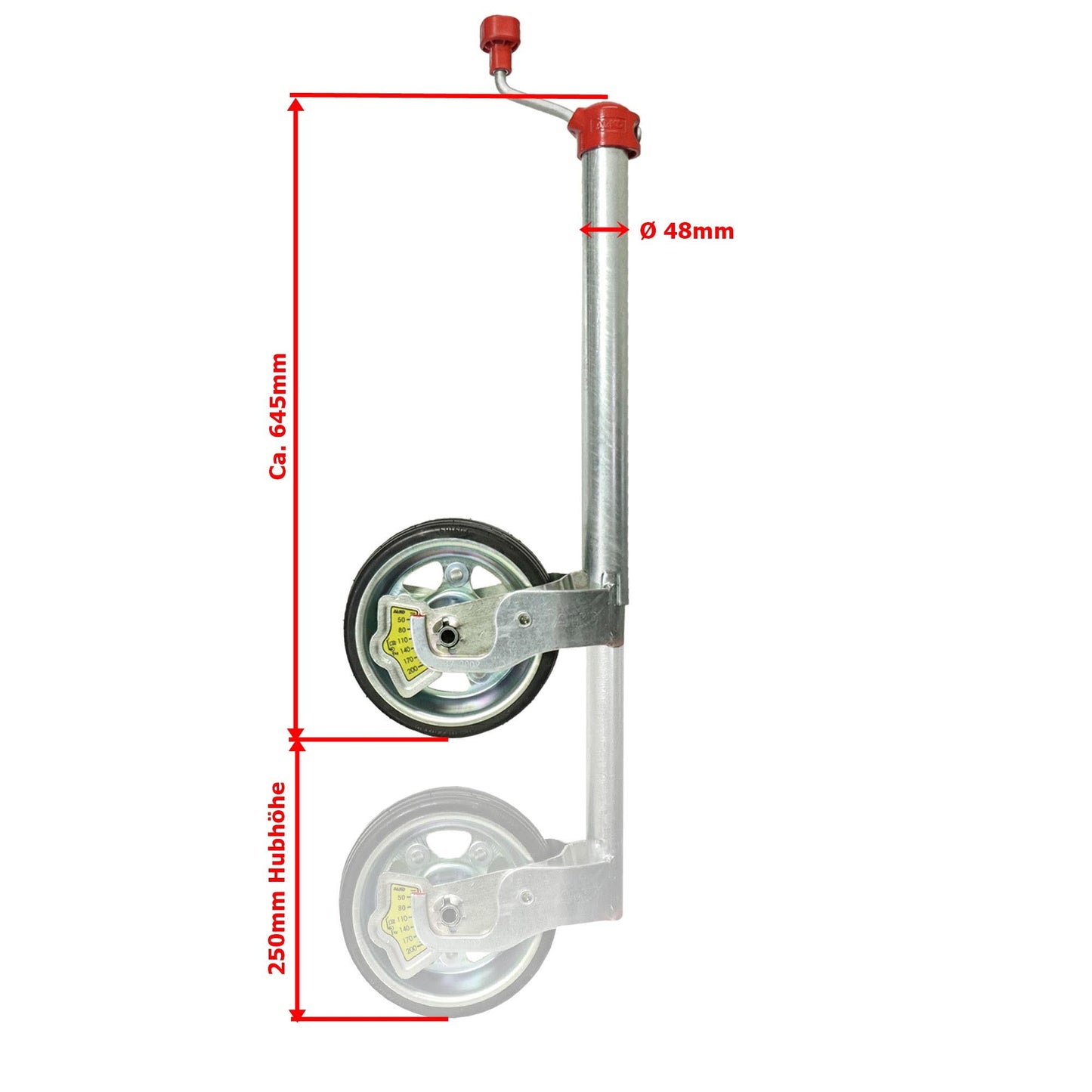 ALKO Stützrad 230x80mm Premium - TMN-shop.de