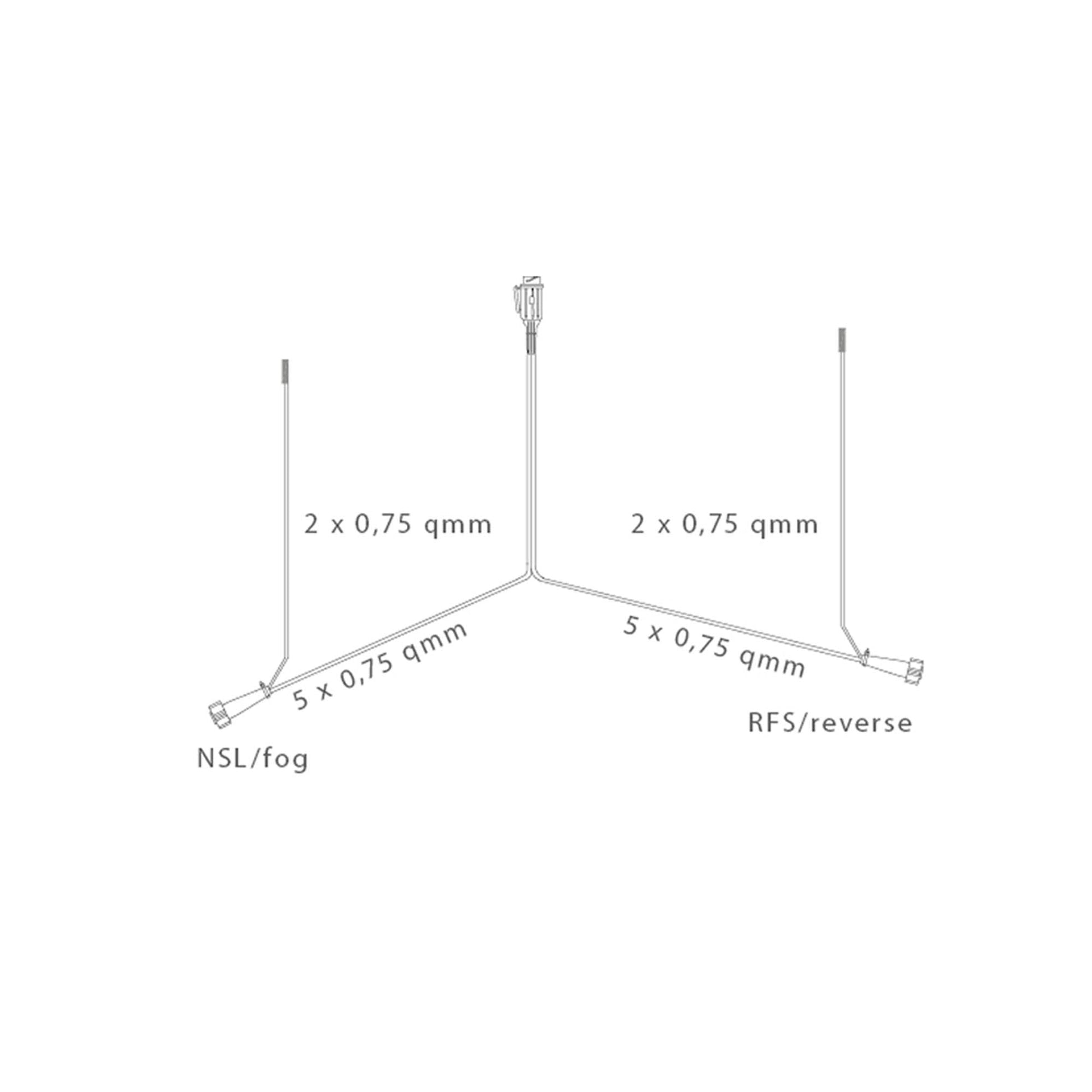 Aspöck Anschlusskabel 6m 13-polig mit DC-Abg. 4,5m - TMN-shop.de