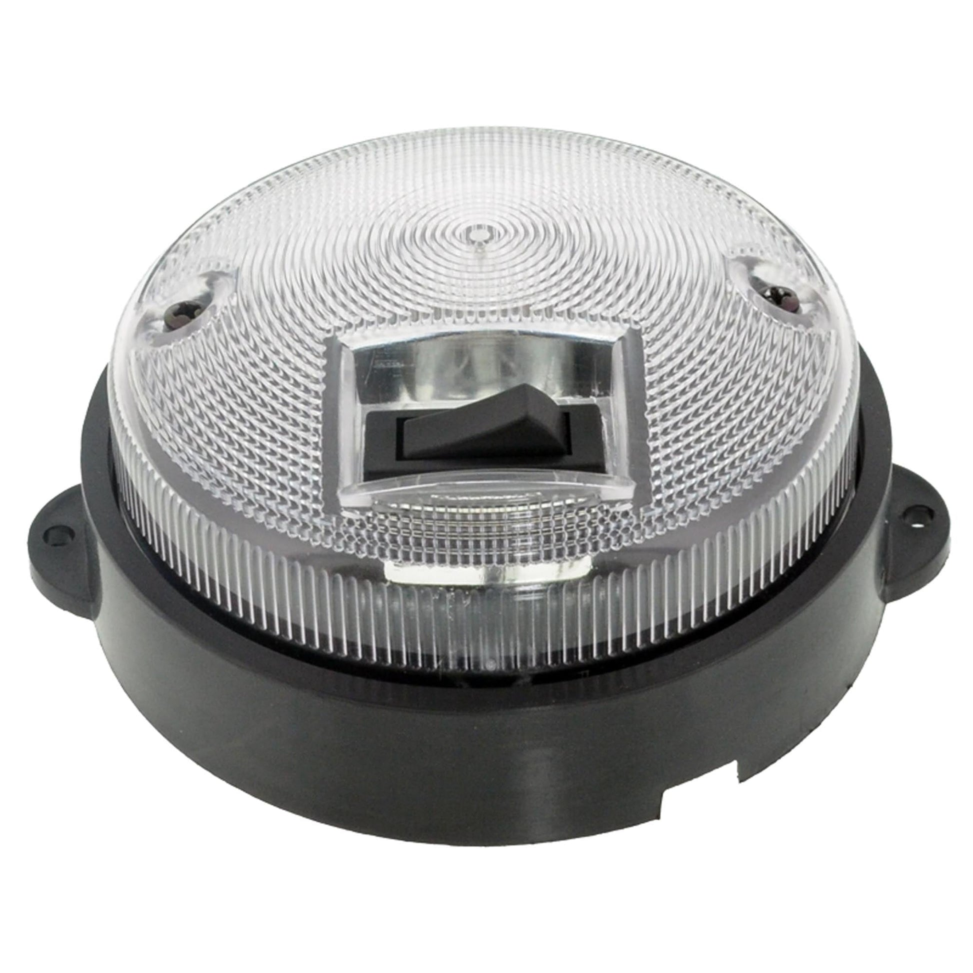 Aspöck Innenleuchte Inpoint Schwarz 122mm mit Schalter 29-8200-007 - TMN-shop.de