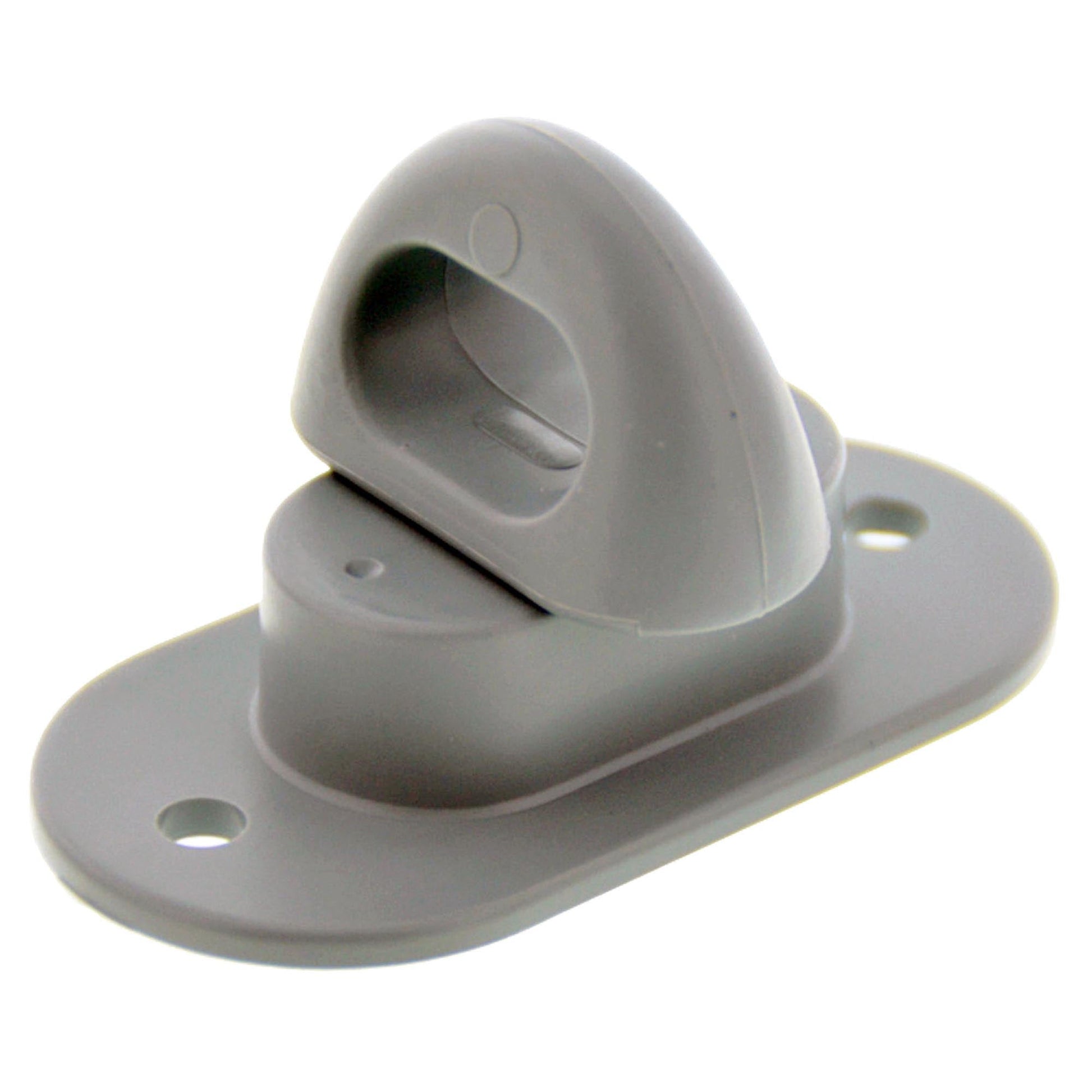 Drehverschluss für Ovalöse, grau, Kunststoff, 42 x 22 mm - TMN-shop.de