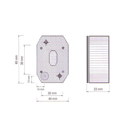 Flexipoint Seitenmarkierungsleuchte gelb - TMN-shop.de
