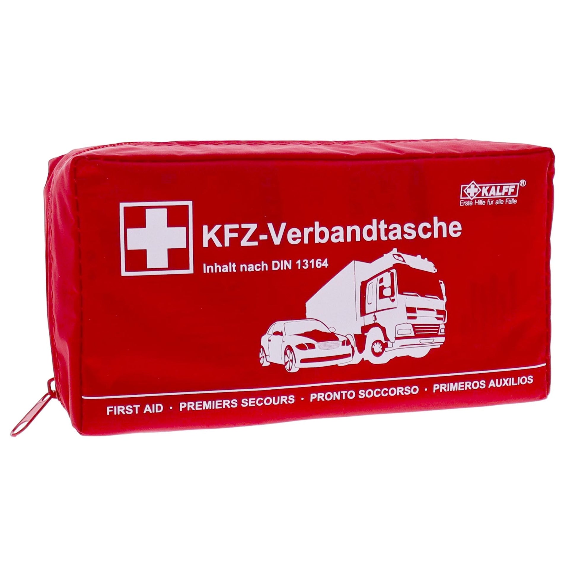 KFZ Verbandtasche Rot DIN 13164-2022 