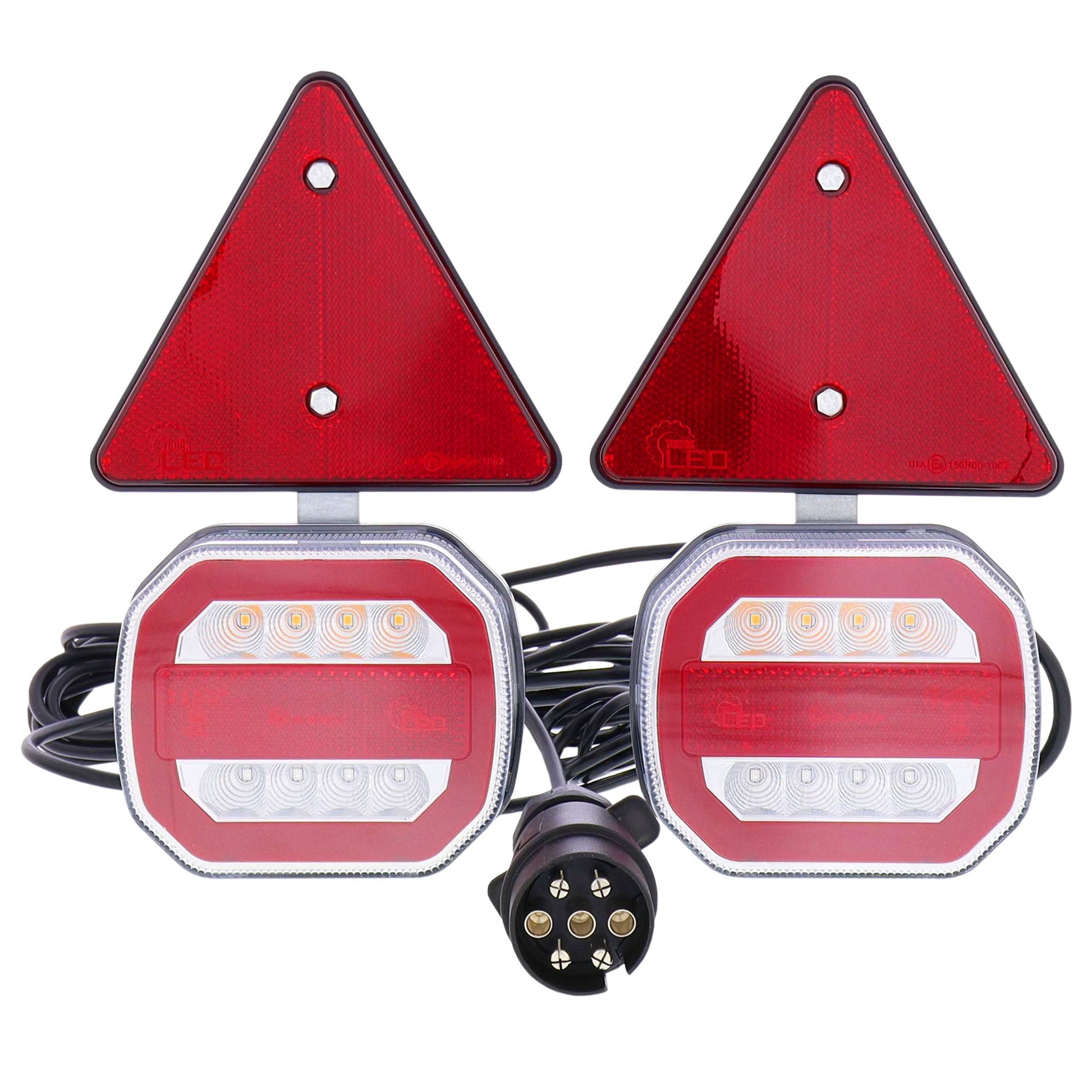 SecoRüt Anhänger-Rückleuchte Bremslicht, Reflektor, Blinker, Rückleuchte  links, rechts 12 V, 24 V