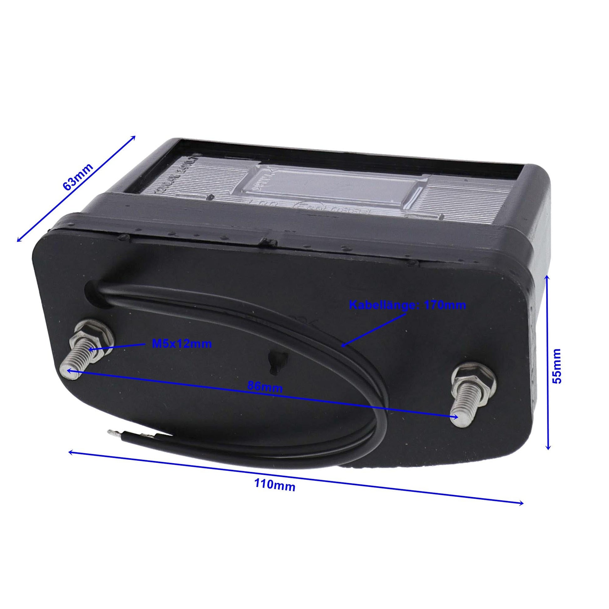 LED-Kennzeichenbeleuchtung 12-24Volt/1Watt - TMN-shop.de