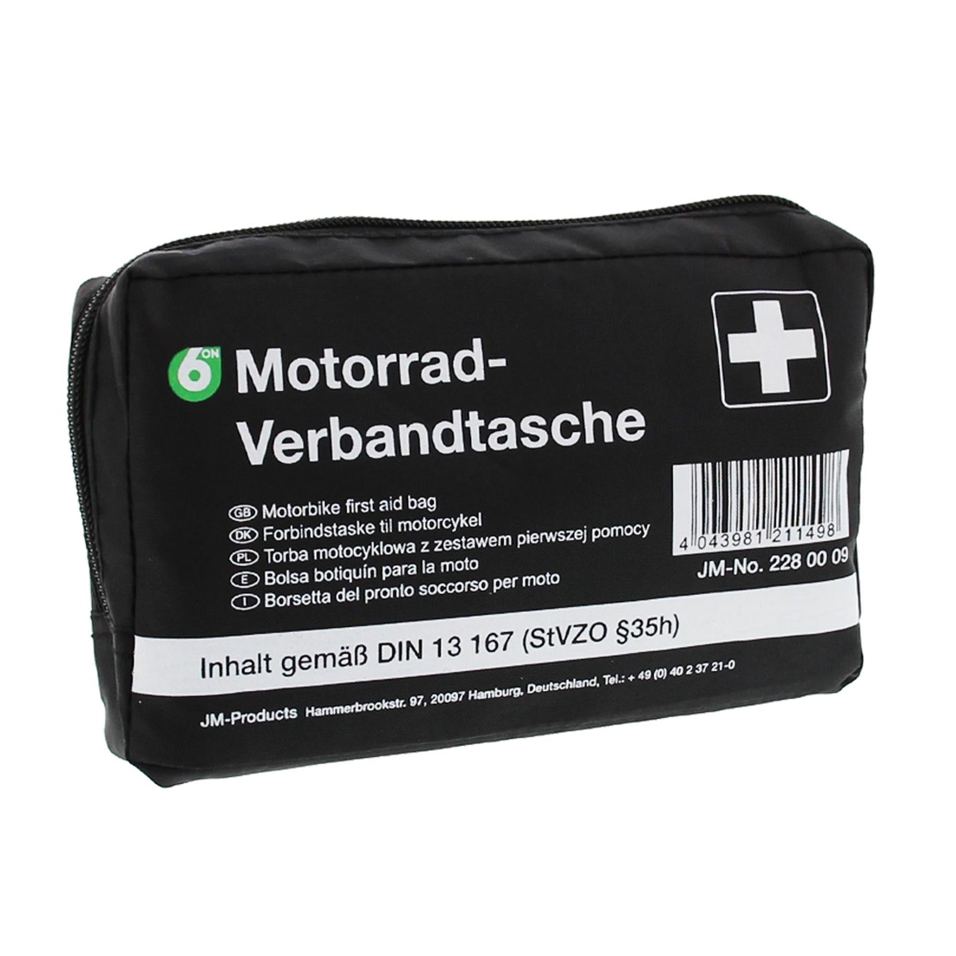 Verbandstasche – APOTHEKE – MOTORRAD / KLEINMOTORRAD / MOPED