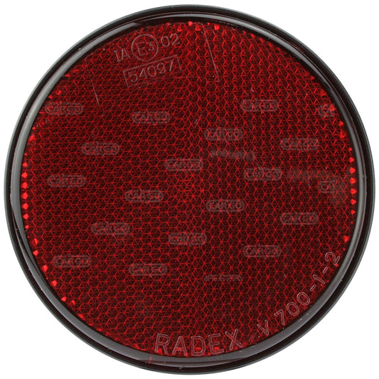 Radex Reflektor rot Ø 85mm mit Schraube - TMN-shop.de