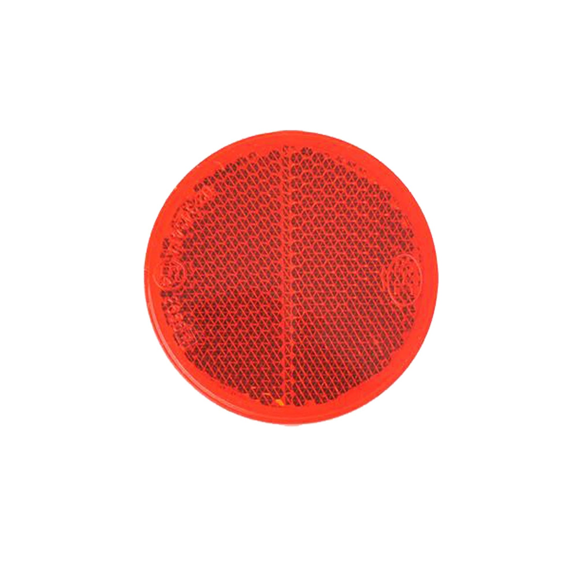 Reflektor rot Ø 60mm selbstklebend 